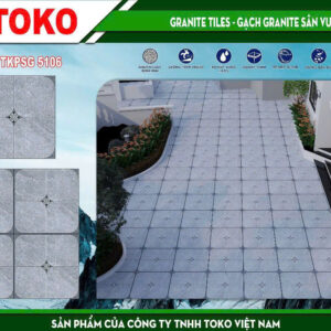 Gạch đá sân vườn 50x50 mã 5106