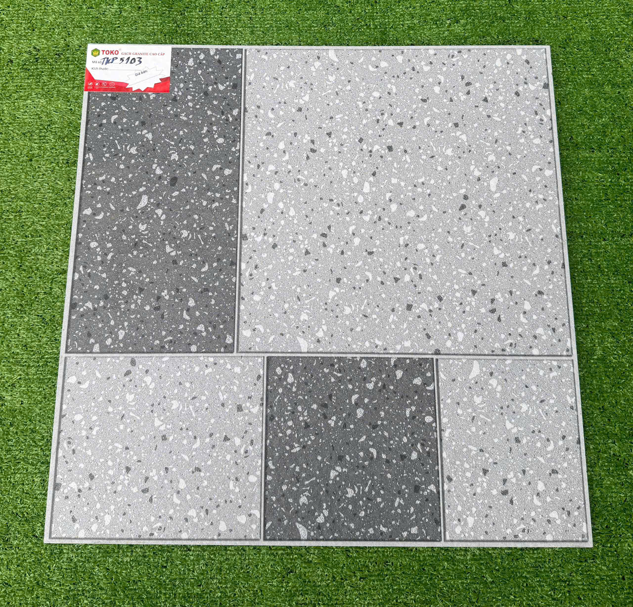 Gạch đá sân vườn 50x50 mã 5103