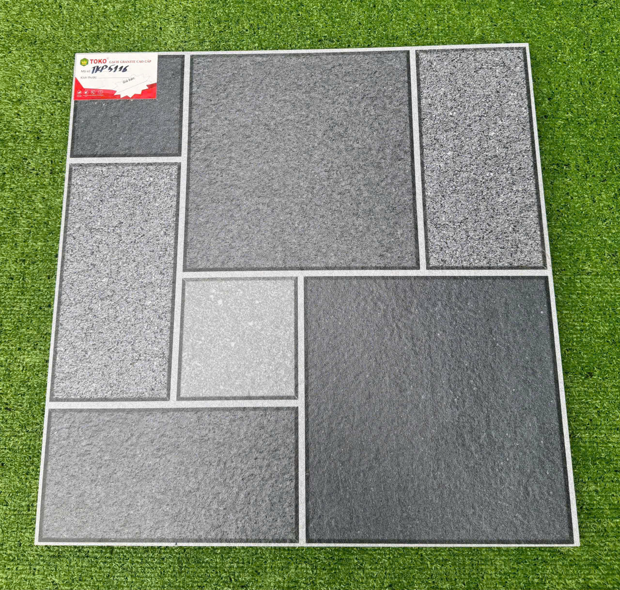 Gạch đá sân vườn 50x50 mã 5116
